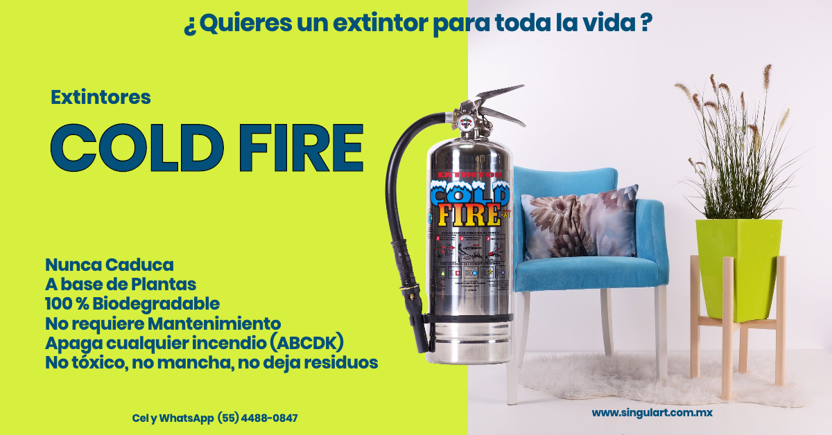 Cold Fire es a base de plantas y es base agua